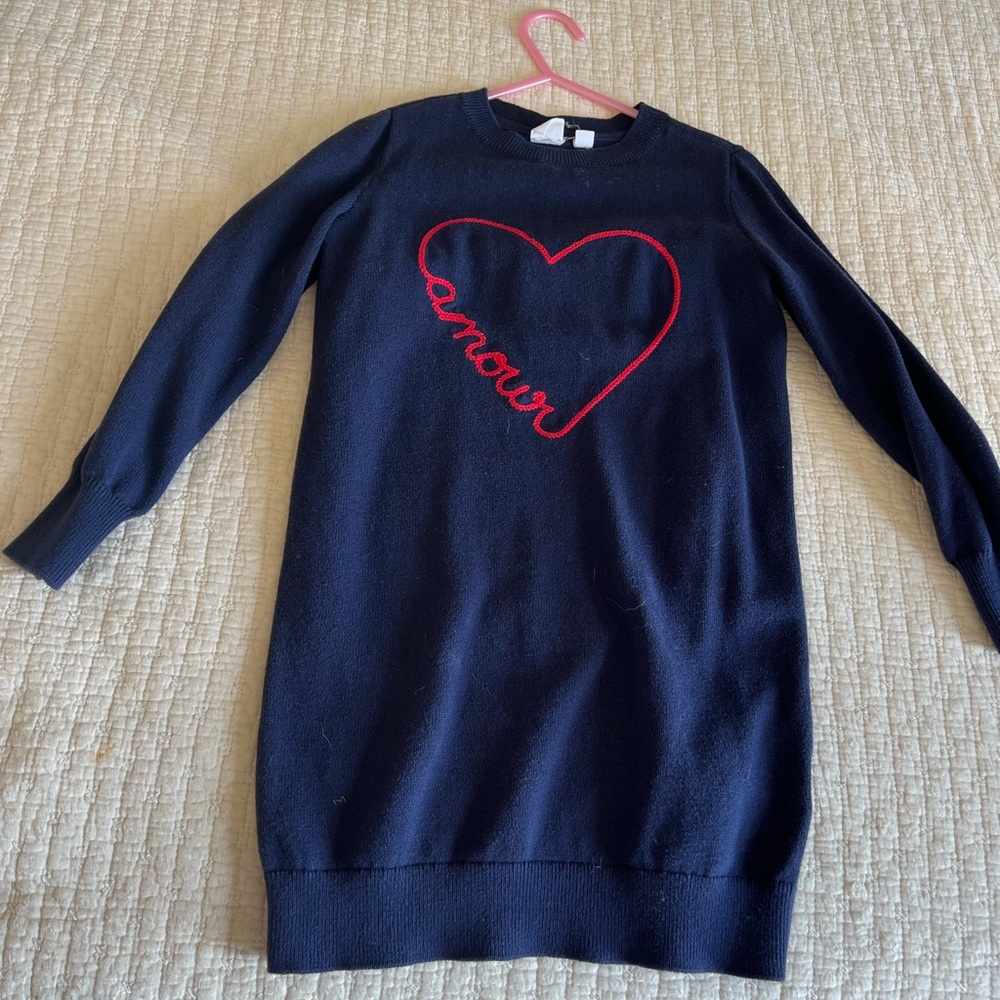 Amour Girls Sweater Dress